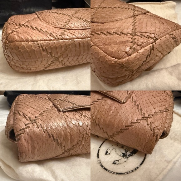Chanel Ultimate Stitch Flap Snakeskin Crossbody Bag - Picture 14 of 16